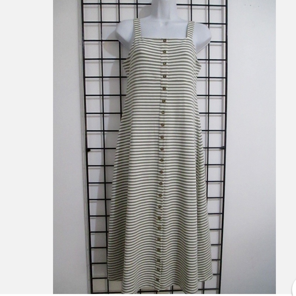 Cremieux Striped Tank Midi Dress - Picture 10 of 11